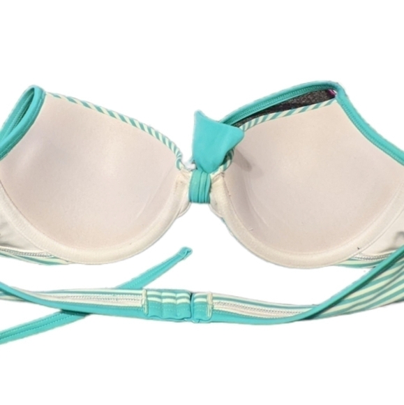 Aerie Bridget Push Up String Bikini Top Sz 34B - Picture 5 of 6